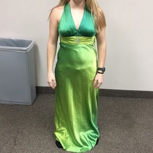 Green Long Dress
